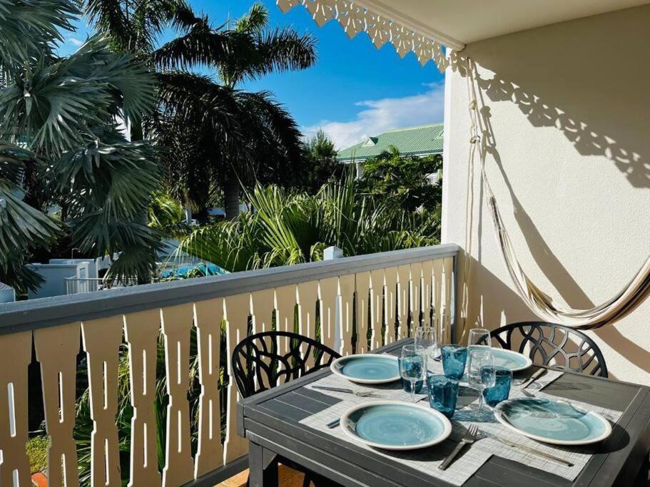 Le Palmier Bleu, Cocon Tropical, Plage & Piscine Anse-Marcel Extérieur photo